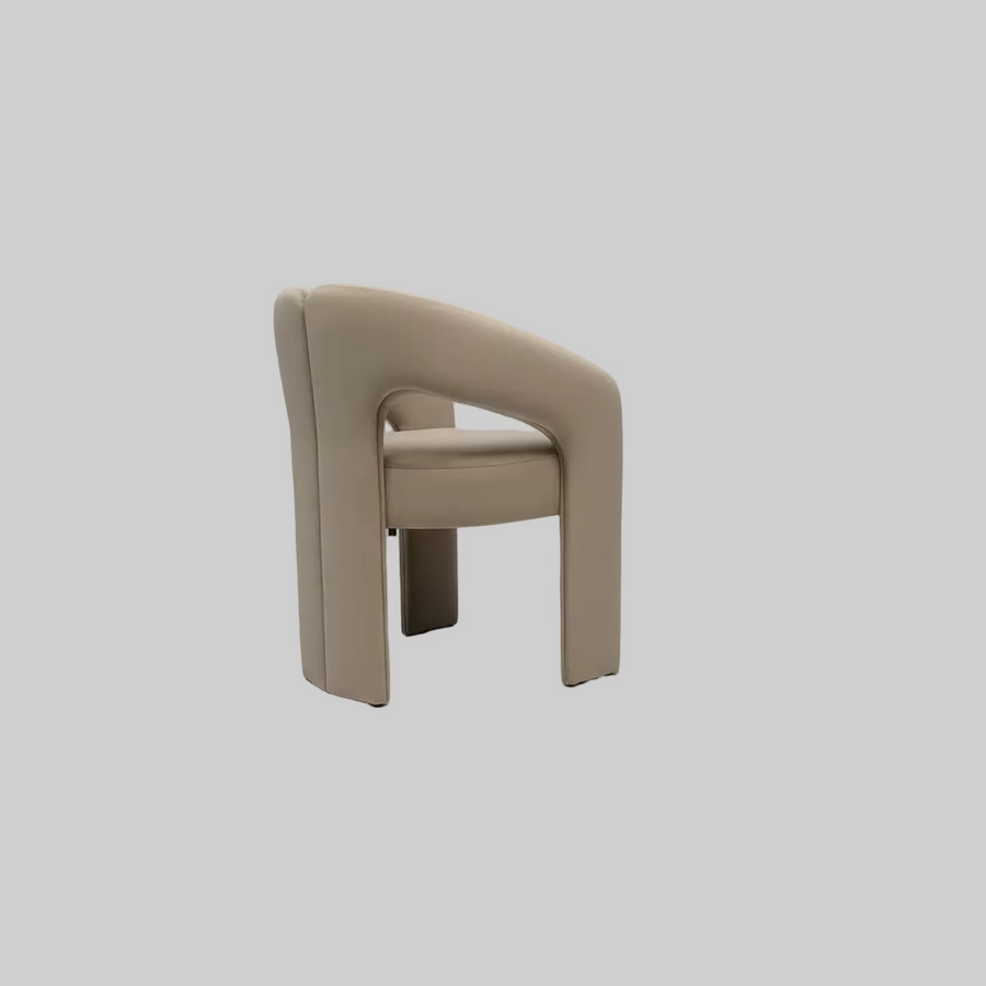 Avalon Chair | Mink Velvet Fabric