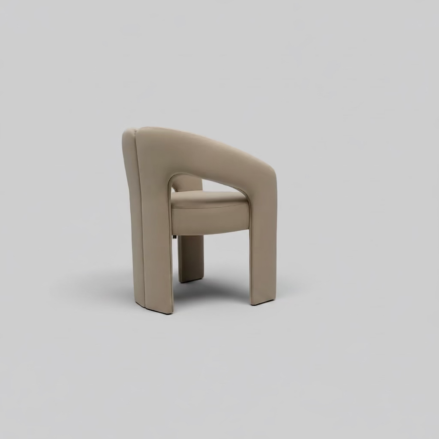 Avalon Chair | Mink Velvet Fabric