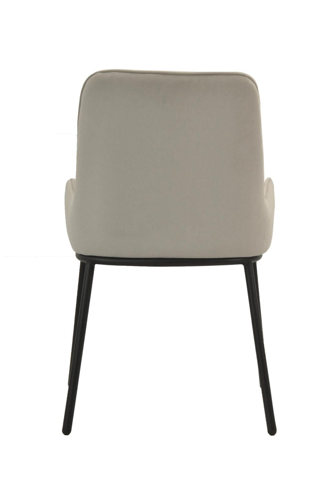 Ella Chair | Silver Fabric