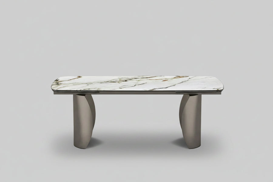 Luxor Extendable Table | Grey Base