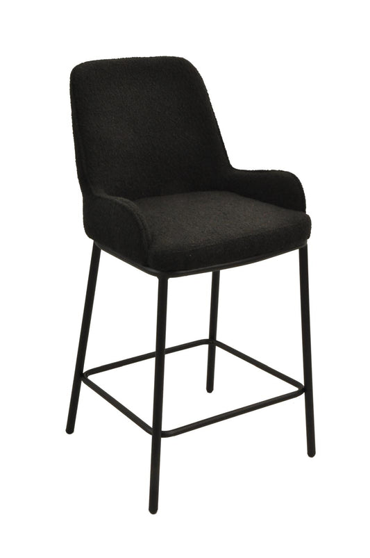 Ella Barstool | Black Boucle