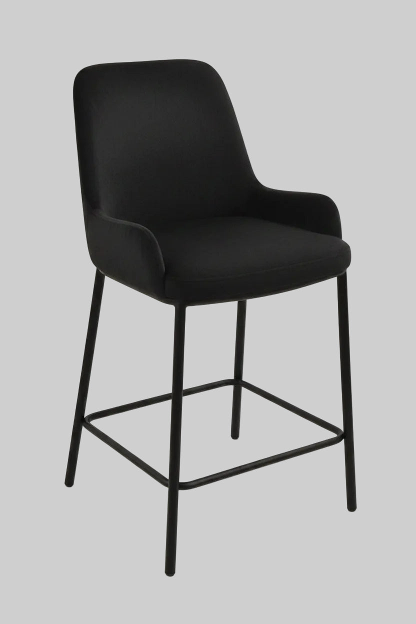 Ella Barstool | Black Boucle