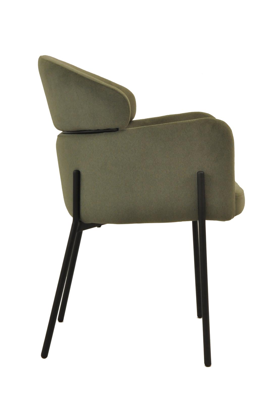 Oslo Chair | Green Fabric