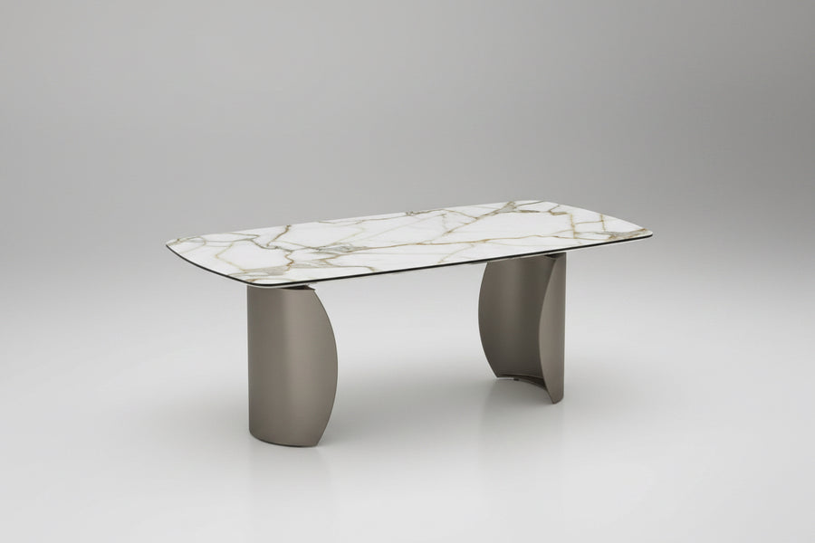 Luxor Extendable Table | Grey Base
