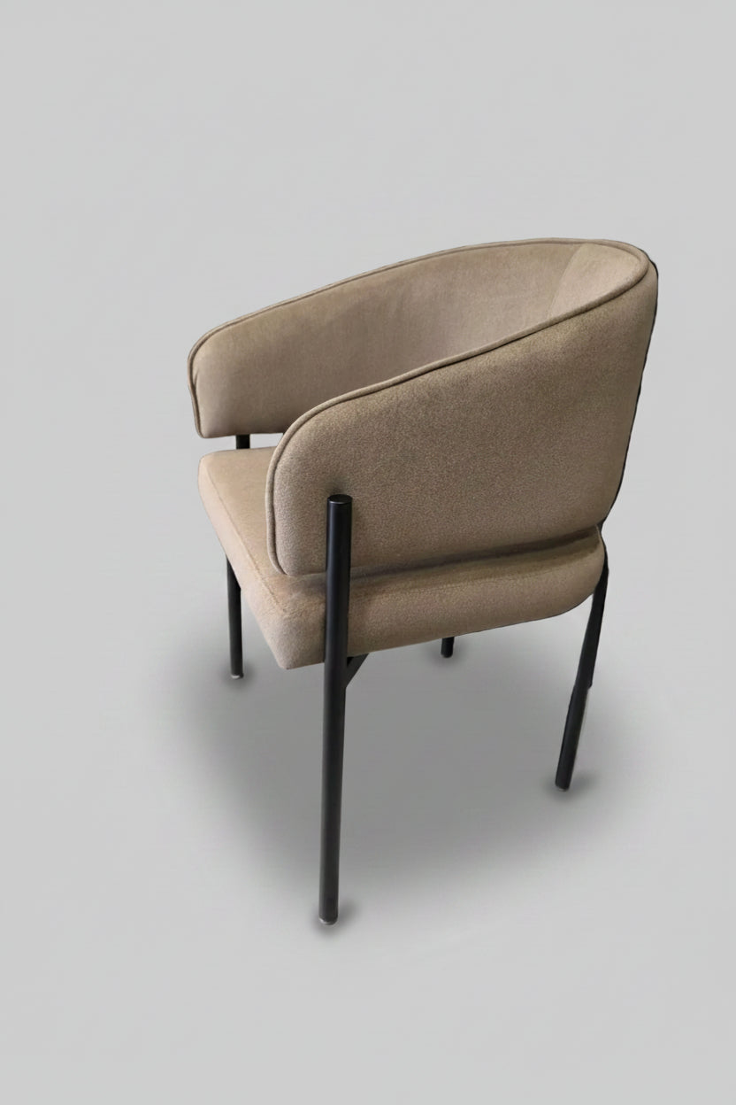 Tiffany Chair | Mocha Mohair