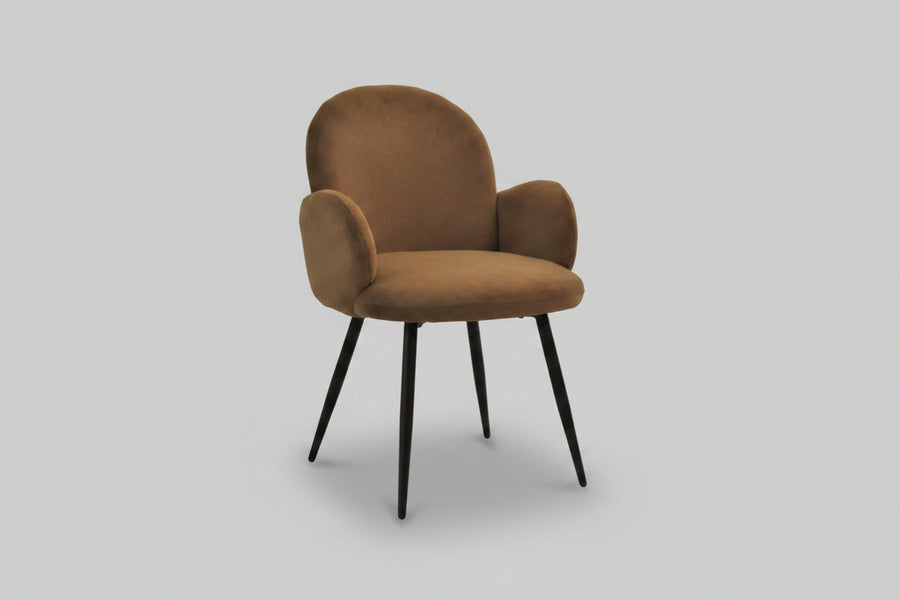 Eden Chair | Mocha Mohair