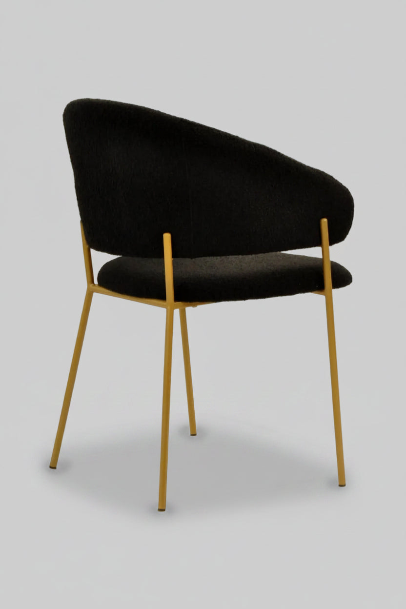 Roma Chair | Black Boucle