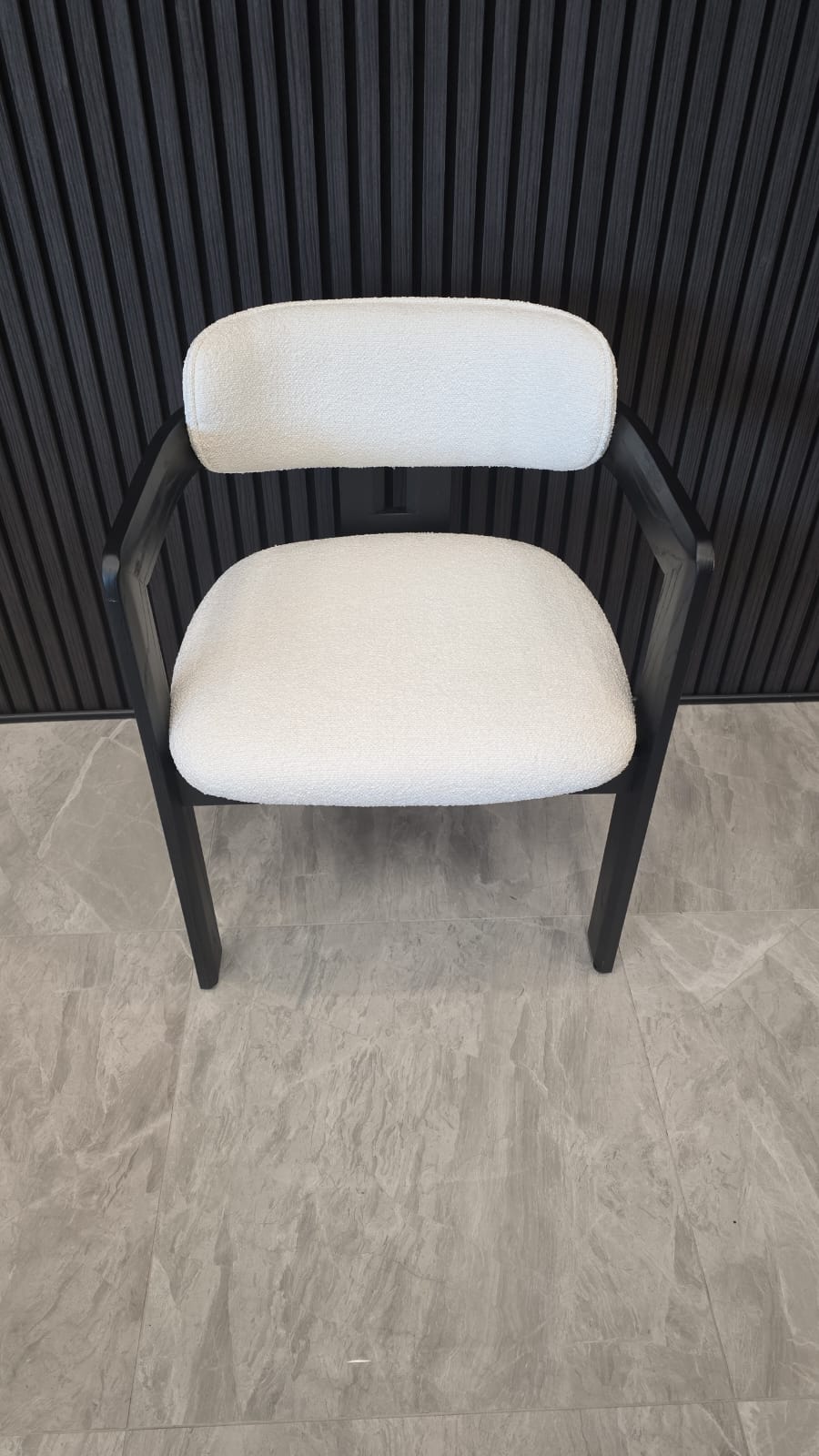 Ebony Chair | Black Frame