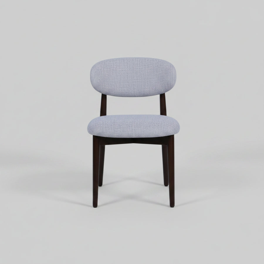 Magnus Chair | Walnut Wood - Wheat Fabric