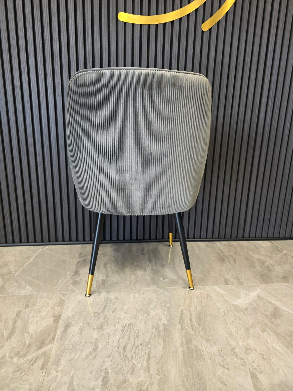 Madrid Chair | Grey Velvet