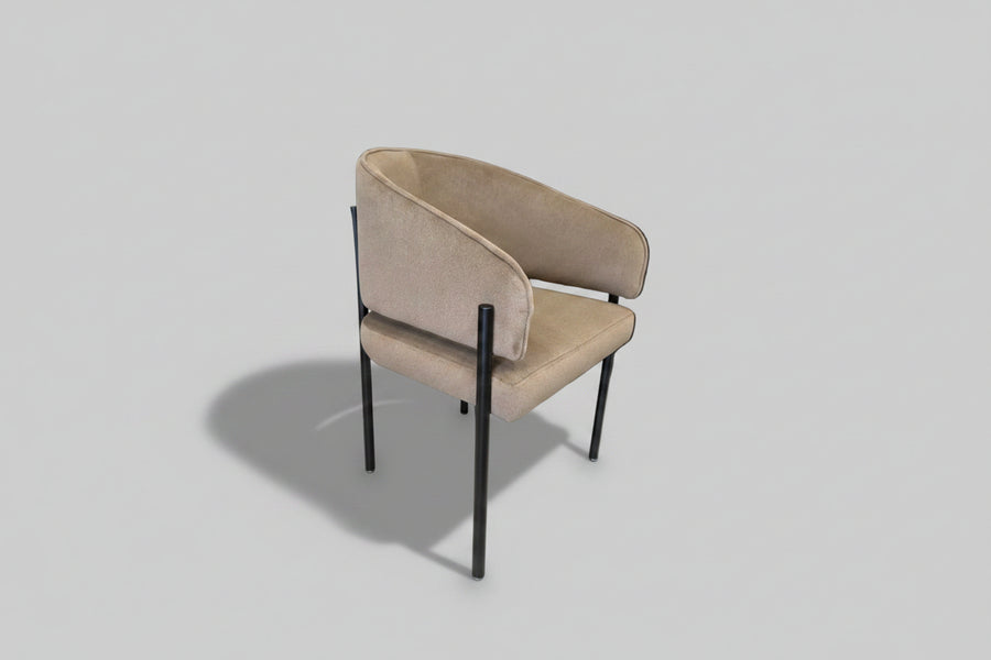 Tiffany Chair | Mocha Mohair
