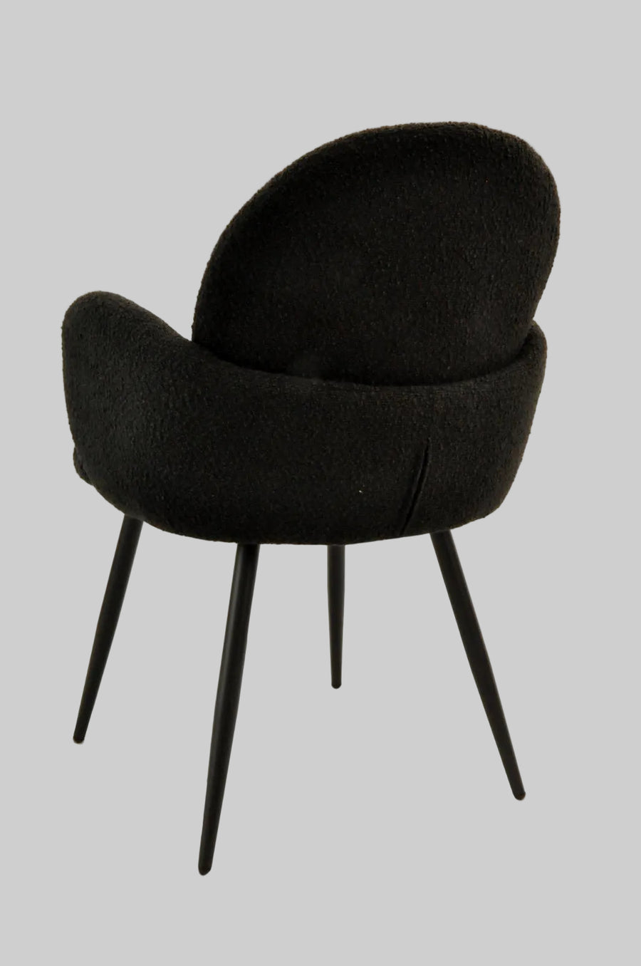 Eden Chair | Black Boucle