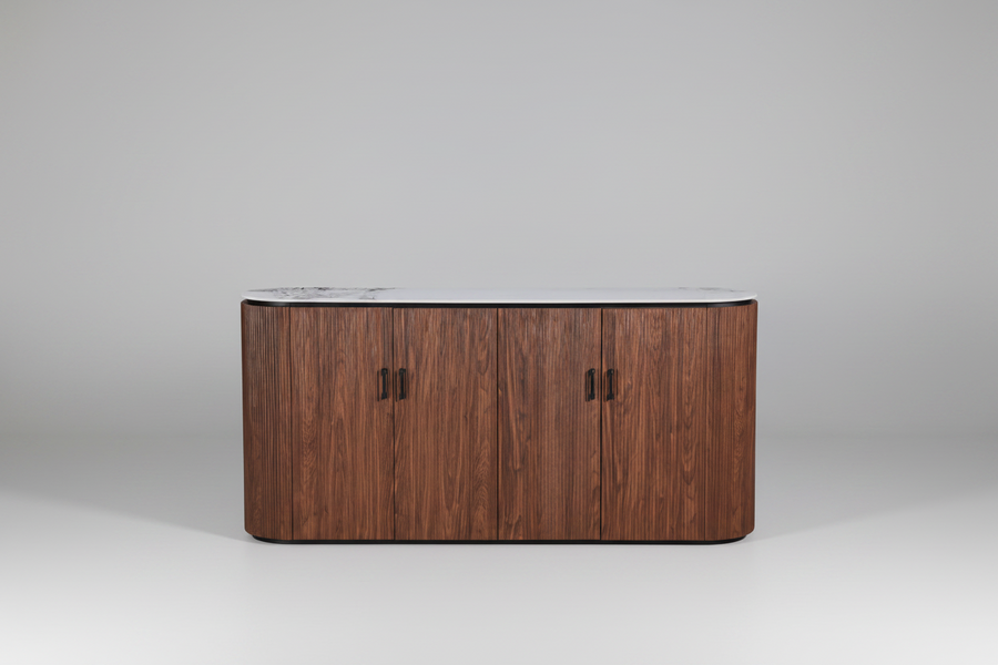 Credenzo Buffet Table | Walnut Base