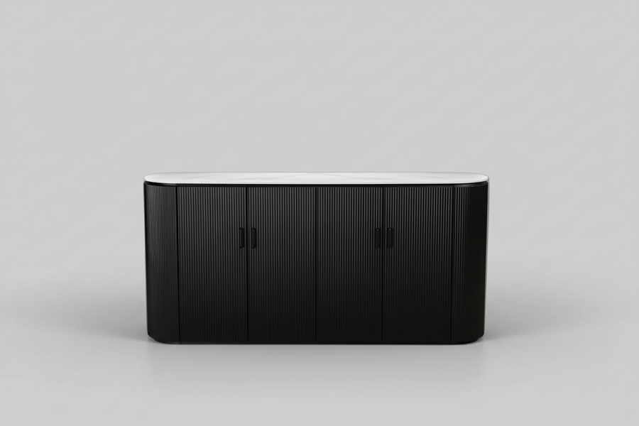 Credenzo Buffet Table | Black Base
