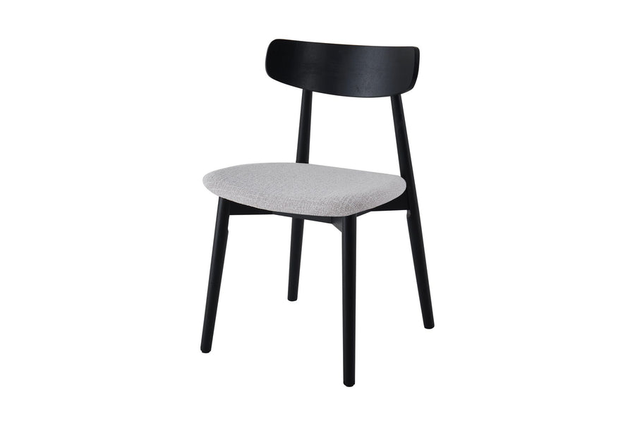 Havana Chair | Black - Natural Oat Fabric