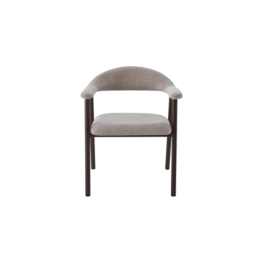 Oregon Chair | Walnut Finish - Hazelnut Fabric