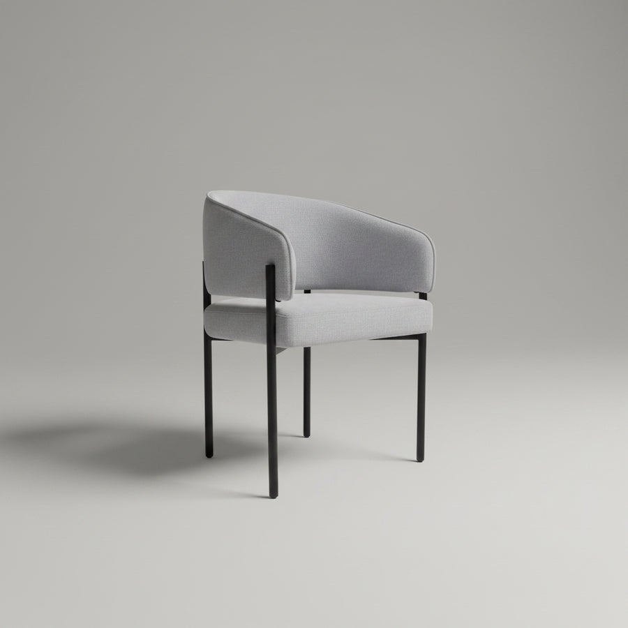 Tiffany Chair | Grey Linen