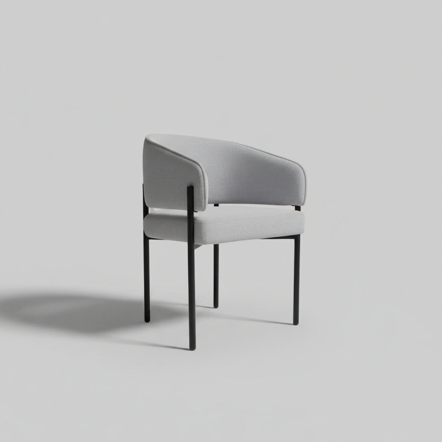 Tiffany Chair | Grey Linen