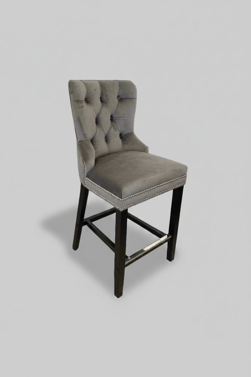Xini Stools | Grey Velvet