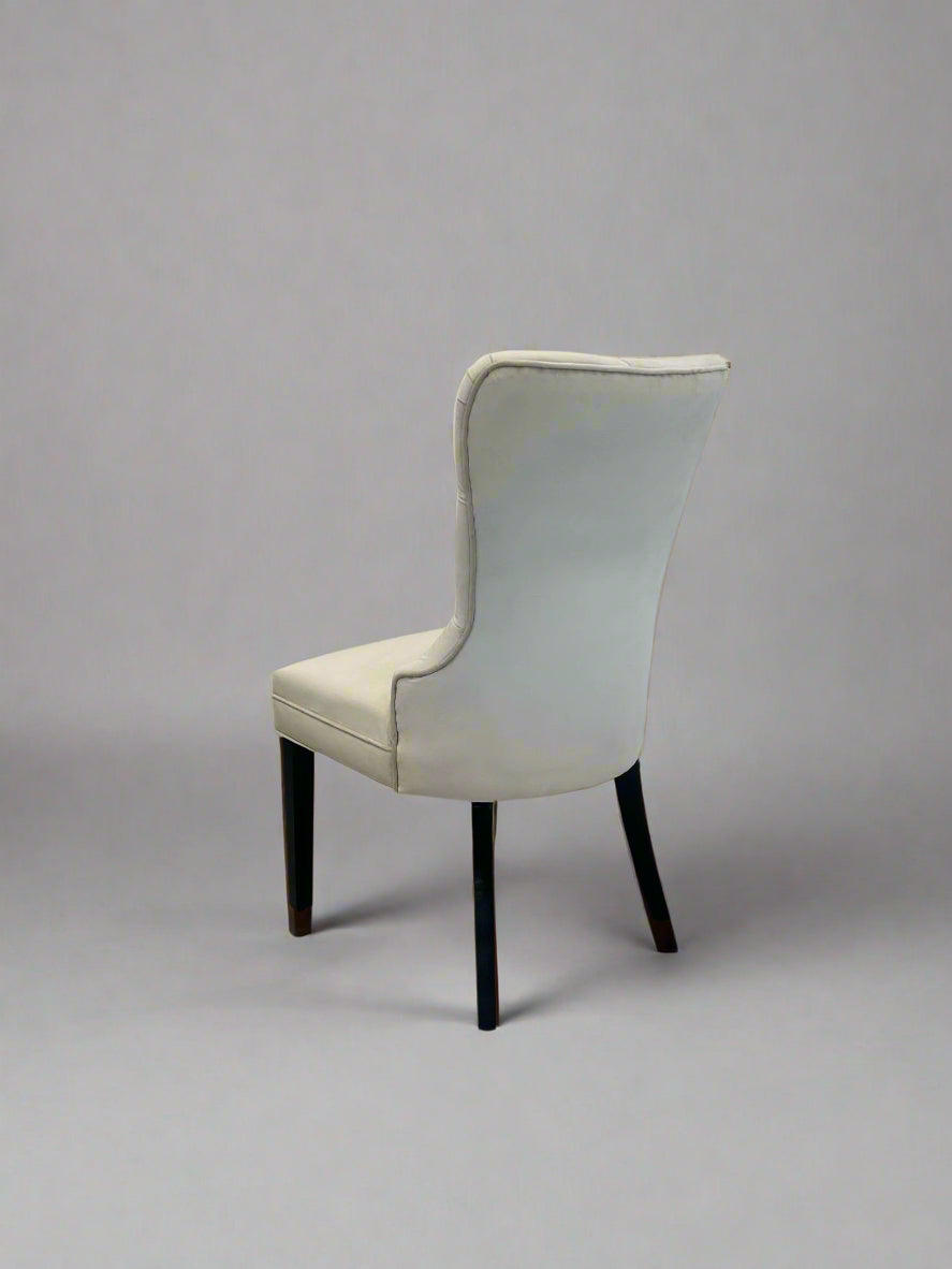 Janice Chair | Offwhite Velvet
