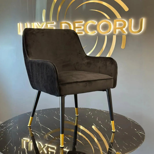 Madrid Chair | Black Velvet