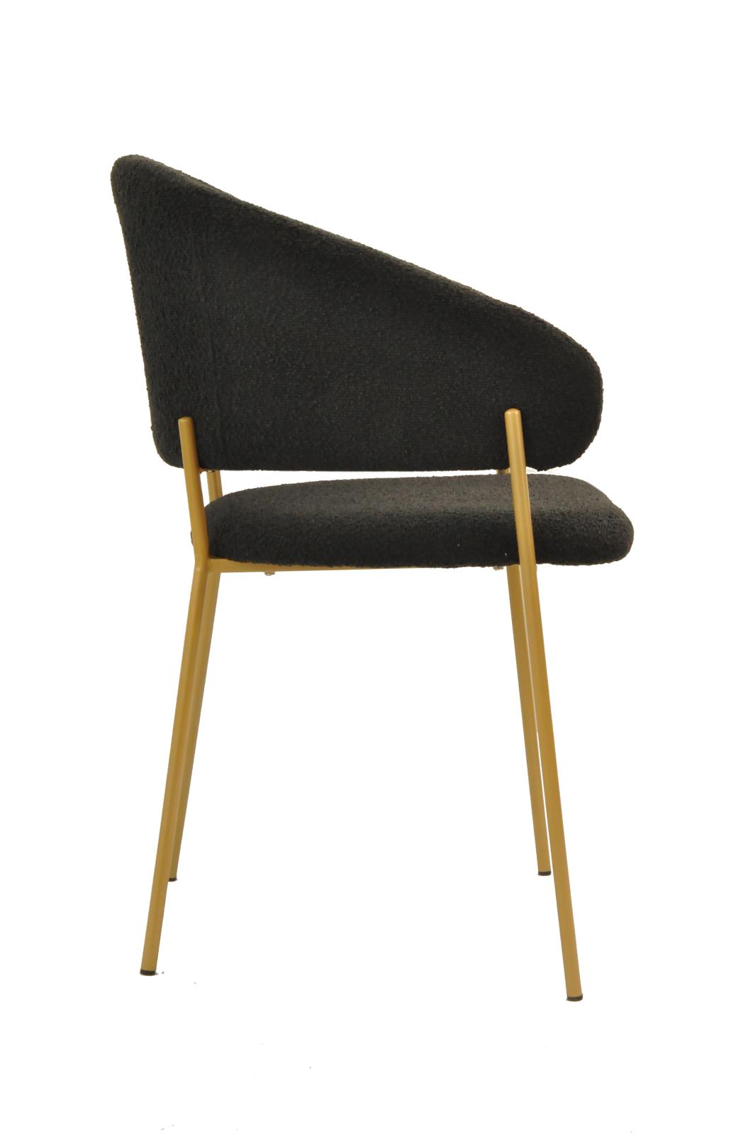 Roma Chair | Black Boucle