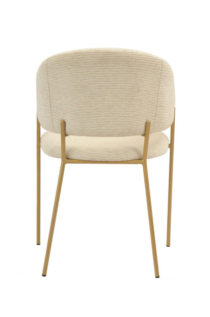 Roma Chair | Offwhite Fabric