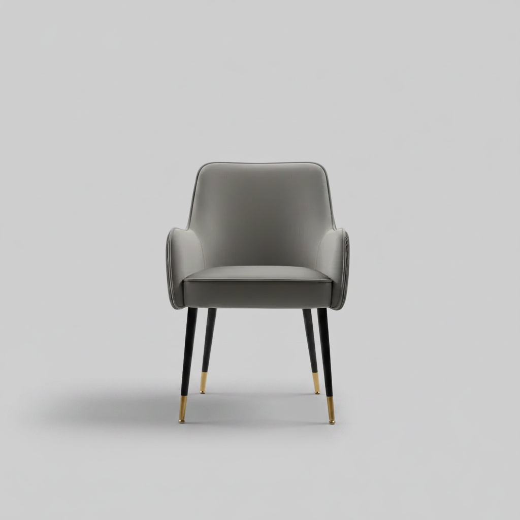 Madrid Chair | Grey Velvet