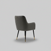 Madrid Chair | Grey Velvet