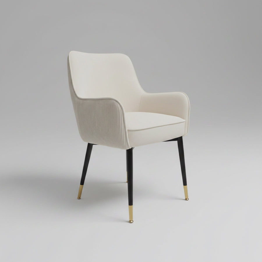 Madrid Chair | Offwhite Velvet