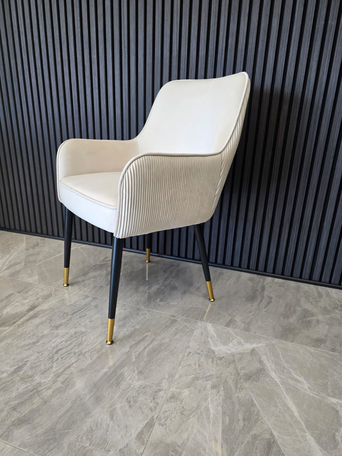 Madrid Chair | Offwhite Velvet