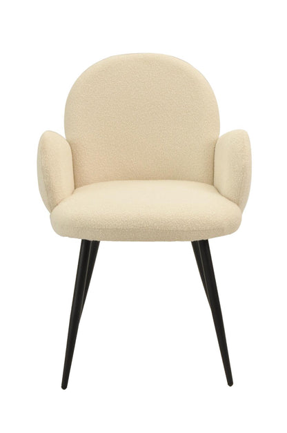 Eden Chair | White Boucle
