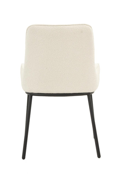 Ella Chair | White Boucle