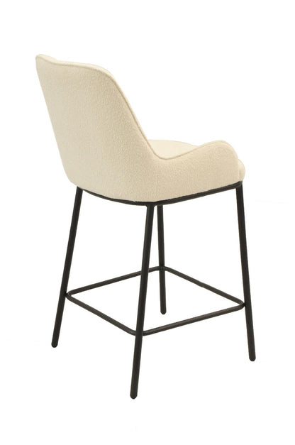 Ella Barstool | White Boucle