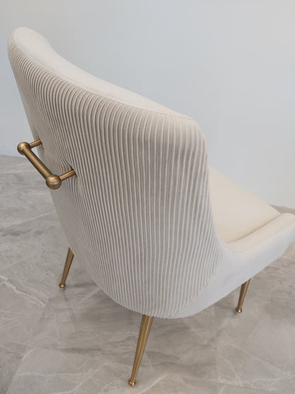 Caviar Chair - Brushed Gold Legs