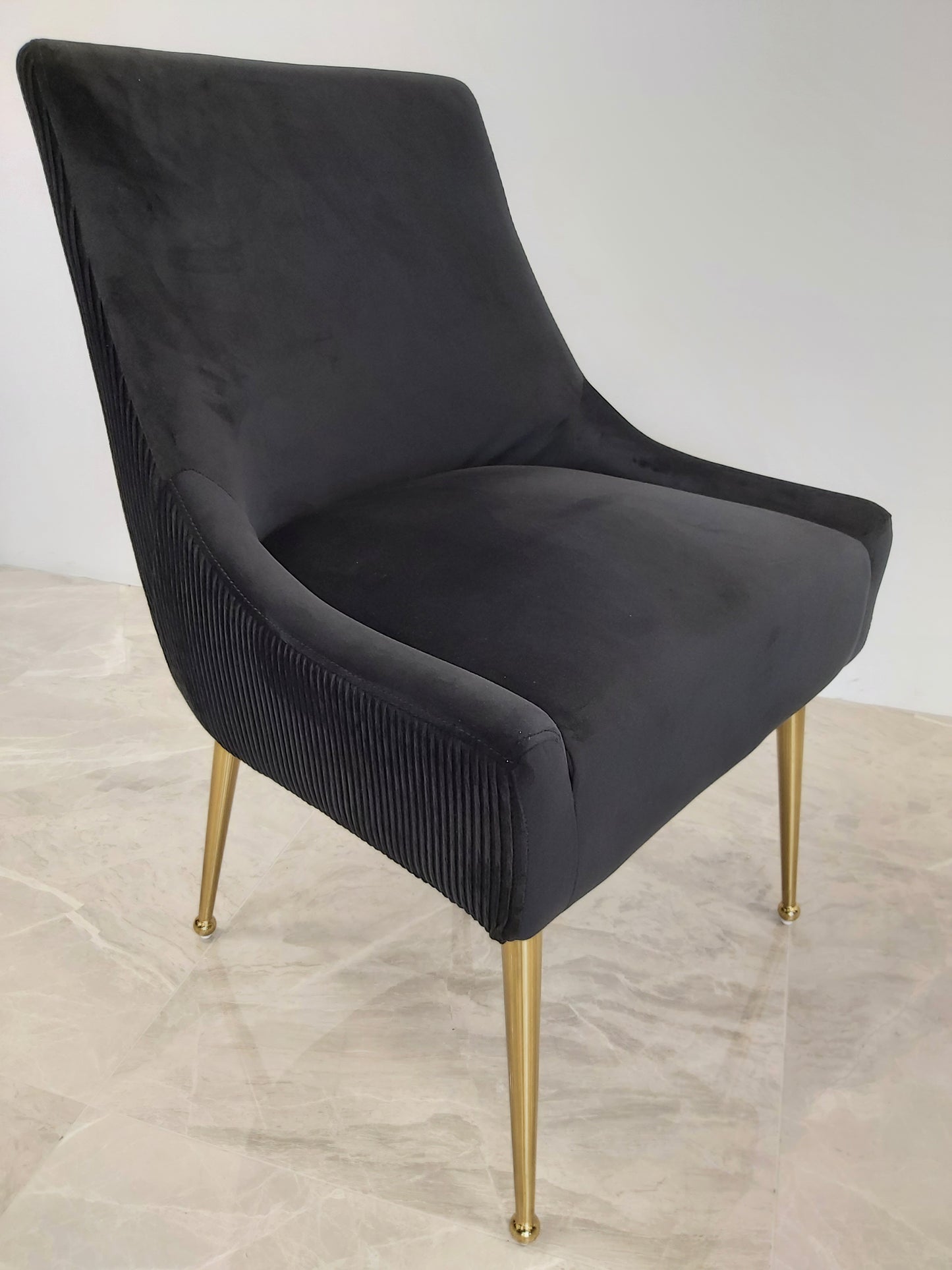 Caviar Chair - Brushed Gold Legs