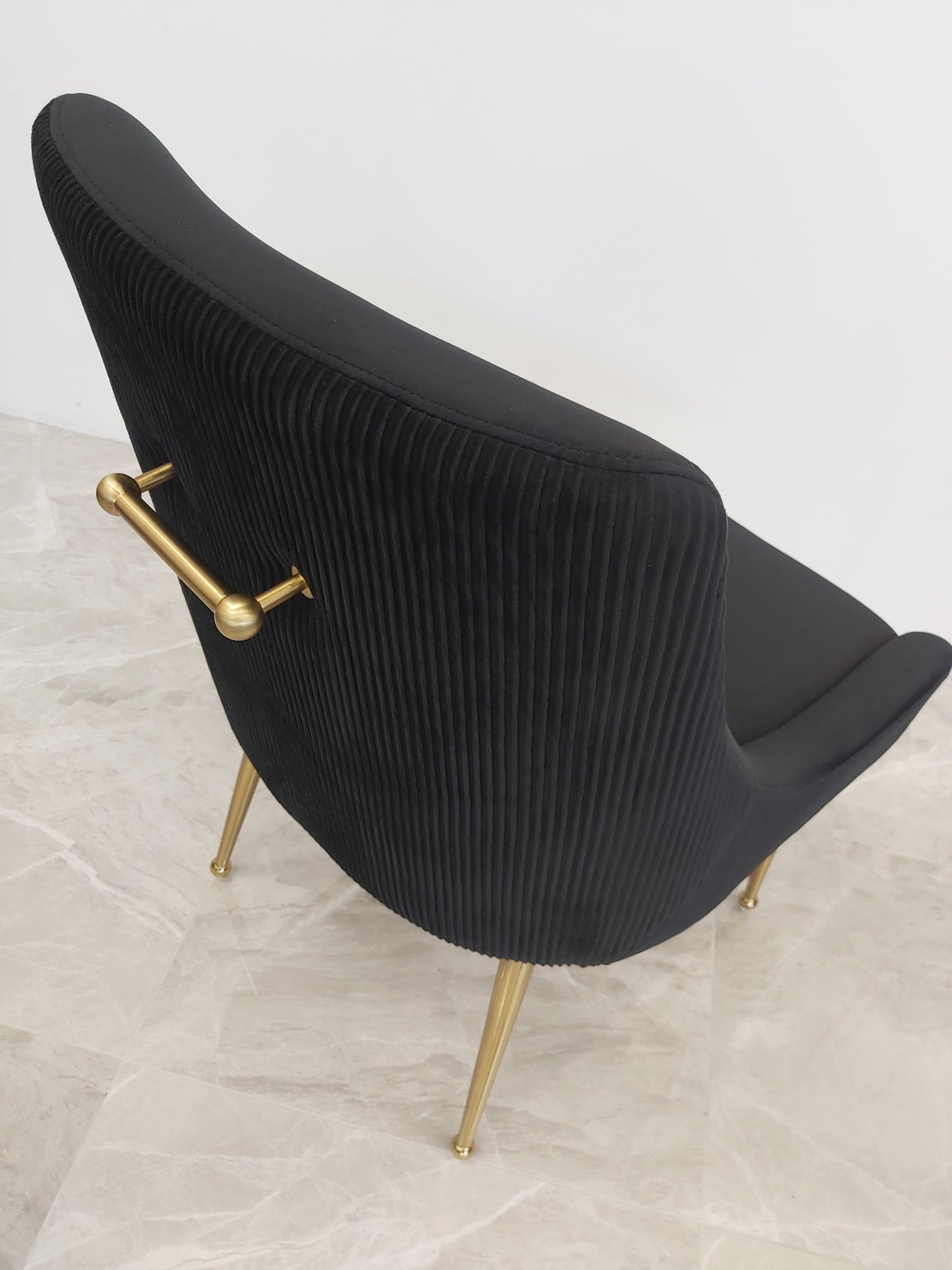 Caviar Chair - Brushed Gold Legs