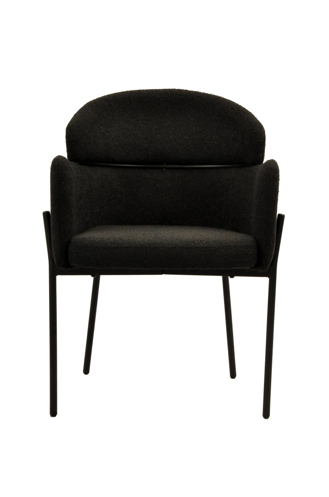 Oslo Chair | Black Boucle
