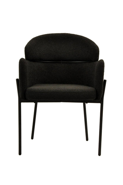 Oslo Chair | Black Boucle