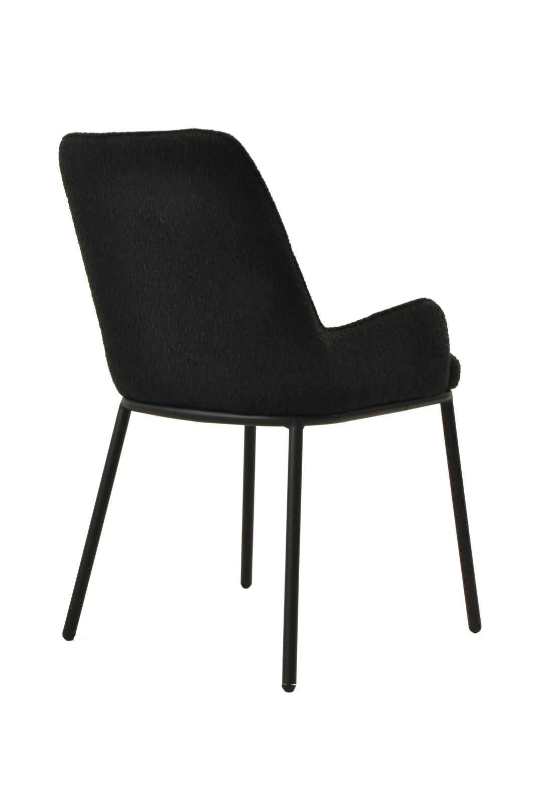 Ella Chair | Black Boucle