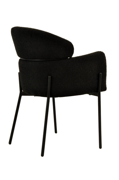 Oslo Chair | Black Boucle
