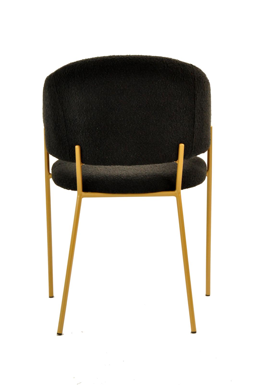 Roma Chair | Black Boucle