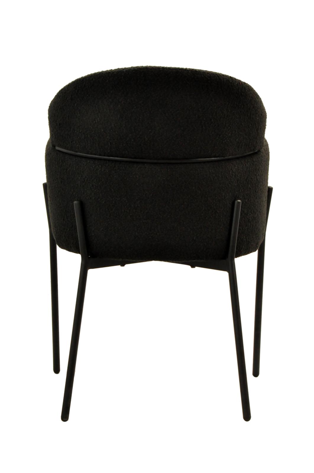 Oslo Chair | Black Boucle