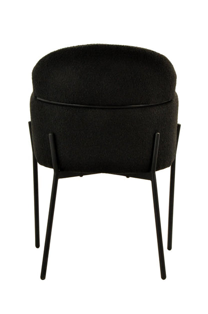 Oslo Chair | Black Boucle