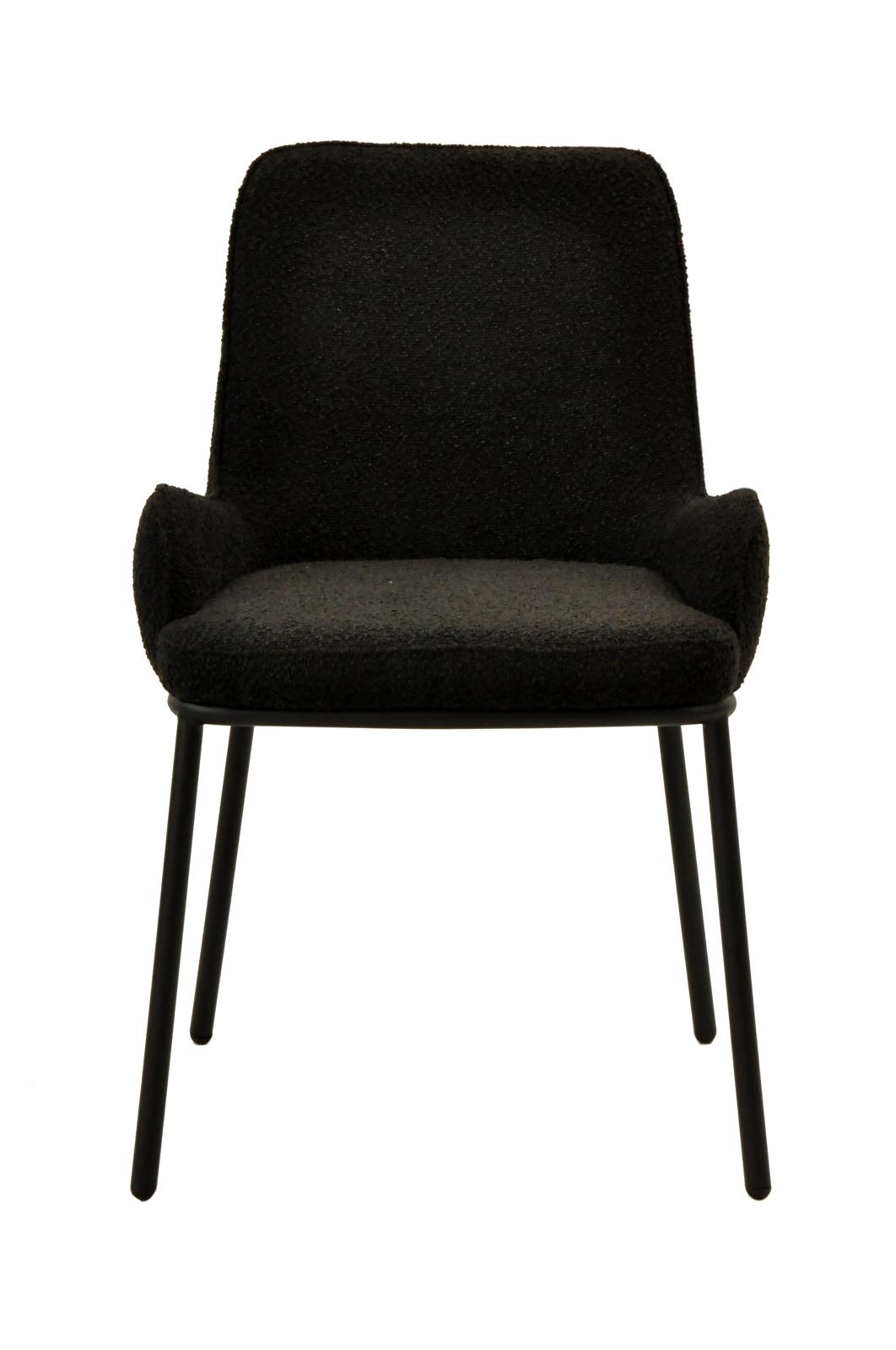 Ella Chair | Black Boucle