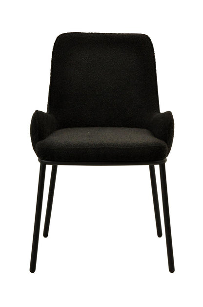 Ella Chair | Black Boucle