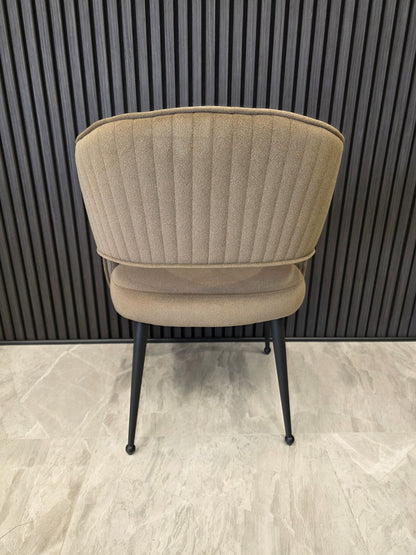 Bella Chair | Brown Mocha Fabric