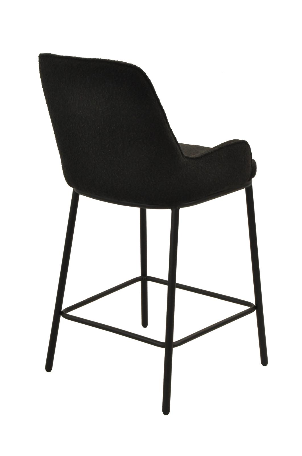 Ella Barstool | Black Boucle