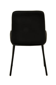 Ella Chair | Black Pu Leather