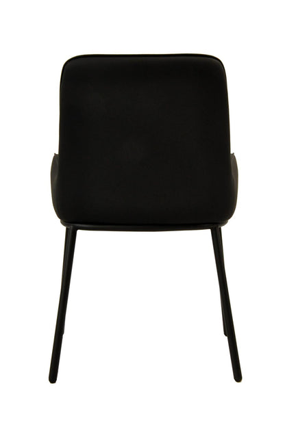 Ella Chair | Black Pu Leather